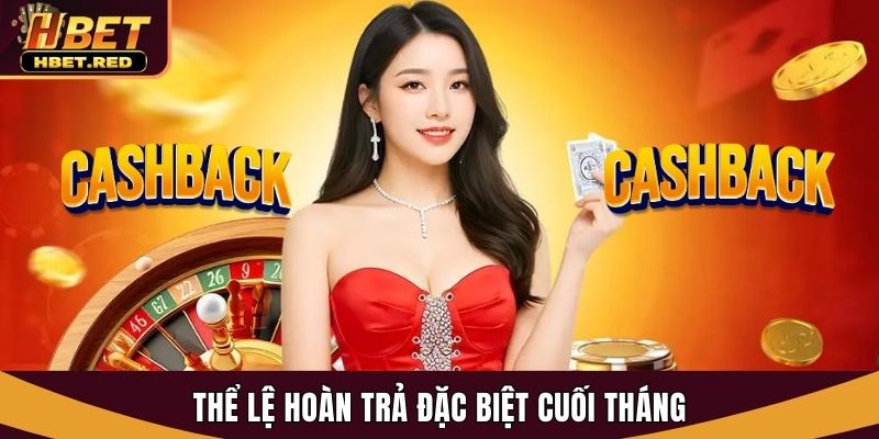 hoàn trả đặc biệt cuối tháng