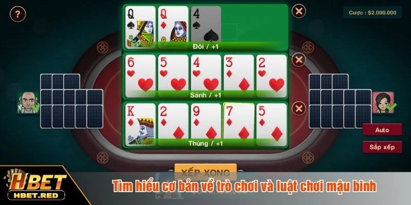 Luật Chơi Mậu Binh - Quy Tắc Xếp Bài Xám Cô Chi Tiết Người chơi cần hiểu cấu trúc cơ bản của trò mậu binh